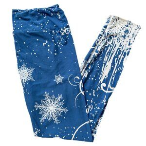 Disney Frozen Inspired Leggings (LuLaRoe Adult OS)